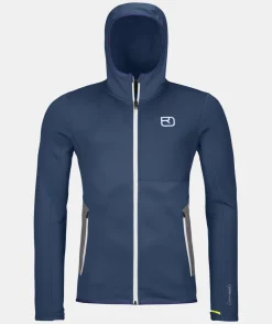 Online ORTOVOX FLEECE HOODY M deepocean