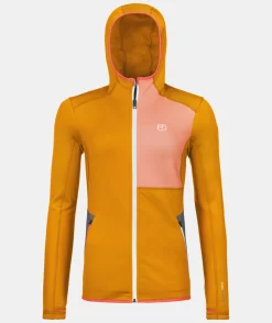 Best ORTOVOX FLEECE HOODY W autumnleaves