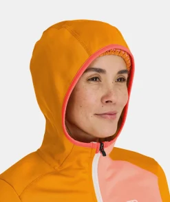 Fashion ORTOVOX FLEECE HOODY W blackraven