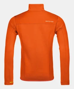 Hot ORTOVOX FLEECE JACKET M hotorange