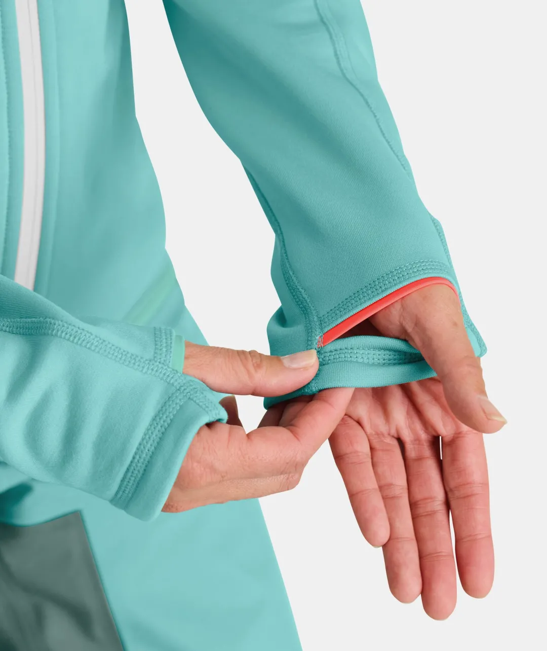 Clearance ORTOVOX FLEECE JACKET W whitechalk