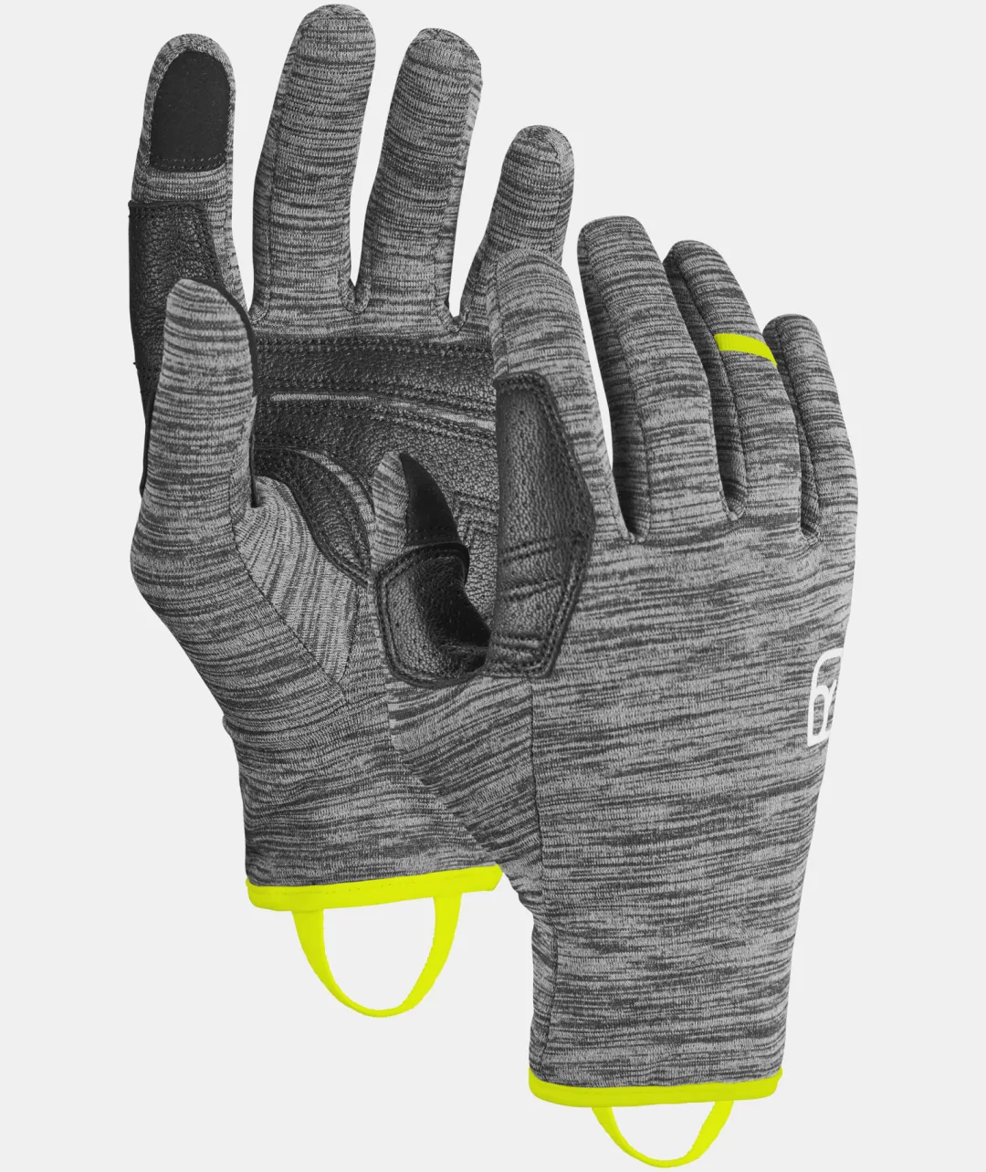Cheap ORTOVOX FLEECE LIGHT GLOVE M blacksteelblend