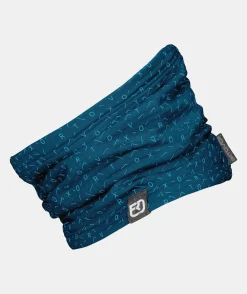 Hot ORTOVOX FLEECE LIGHT GRID NECKWARMER petrolblue