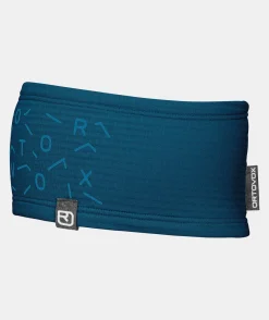 Outlet ORTOVOX FLEECE LIGHT GRID HEADBAND petrolblue