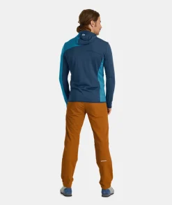 Store ORTOVOX FLEECE LIGHT GRID ZN HOODY M deepocean