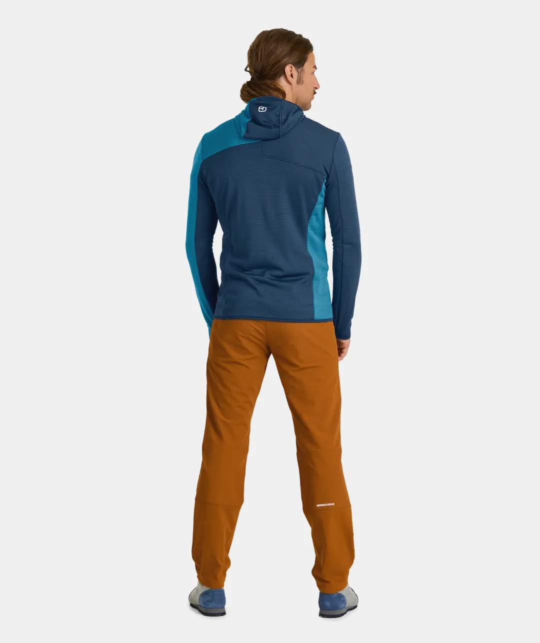 Store ORTOVOX FLEECE LIGHT GRID ZN HOODY M deepocean