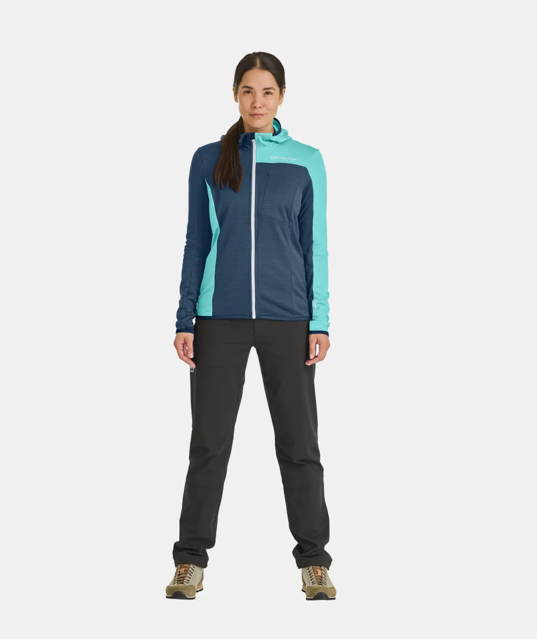 Best ORTOVOX FLEECE LIGHT GRID HOODED JKT W dirtydaisy