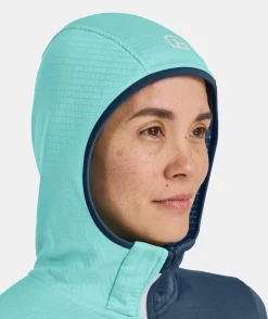Discount ORTOVOX FLEECE LIGHT GRID ZN HOODY W sweetalison