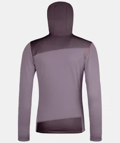 Discount ORTOVOX FLEECE LIGHT HOODY W wildberry