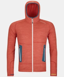 Clearance ORTOVOX FLEECE LIGHT HOODY M cengiarosablend