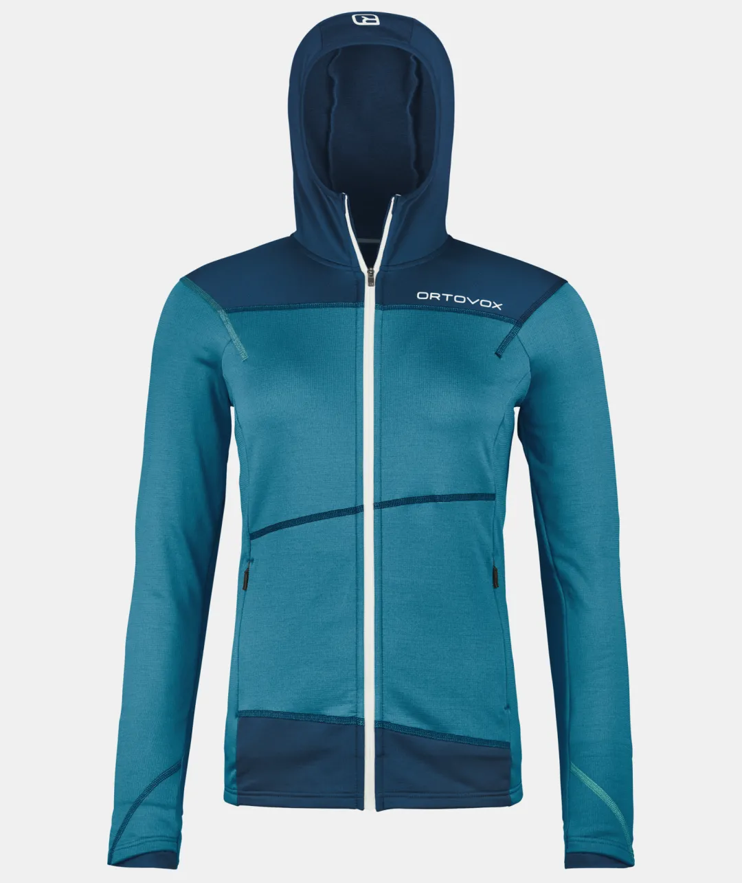 Best Sale ORTOVOX FLEECE LIGHT HOODY W mountainblue