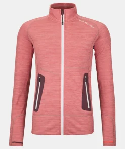 Store ORTOVOX FLEECE LIGHT JACKET W wildroseblend