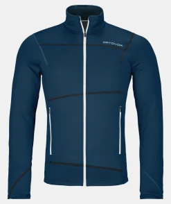 Best ORTOVOX FLEECE LIGHT JACKET M deepocean