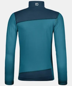 Discount ORTOVOX FLEECE LIGHT JACKET W mountainblue