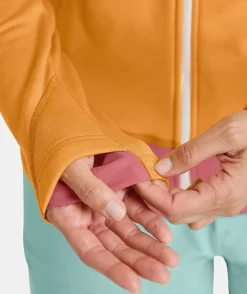 Discount ORTOVOX FLEECE LIGHT JACKET W mountainblue