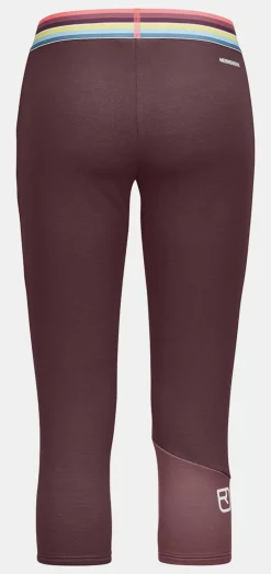 New ORTOVOX FLEECE LIGHT SHORT PANTS W winetasting
