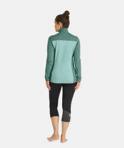 New ORTOVOX FLEECE LIGHT ZIP NECK W winetasting
