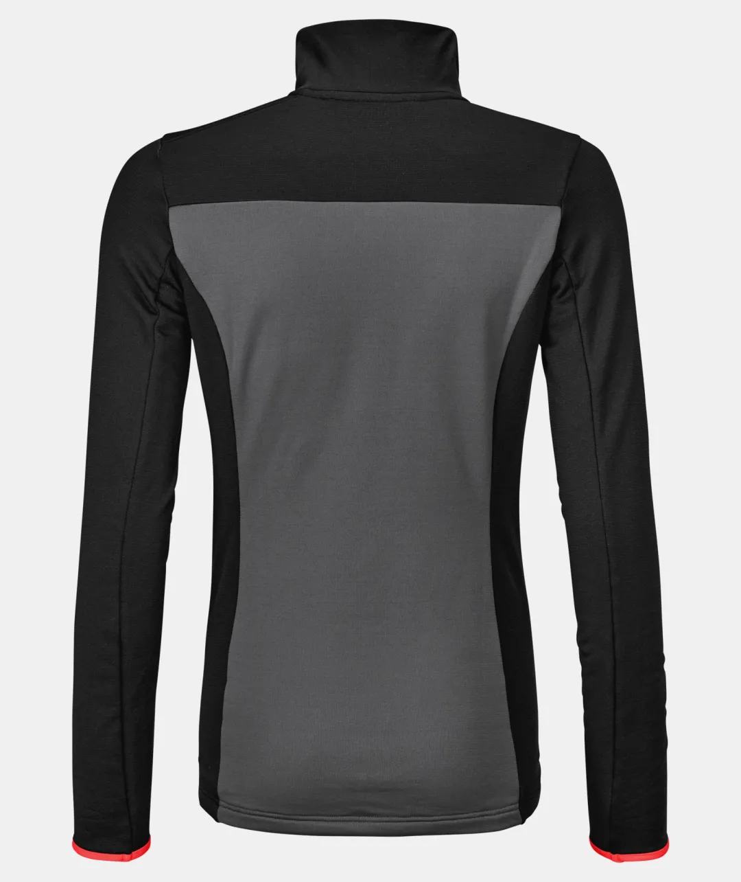 Best Sale ORTOVOX FLEECE LIGHT ZIP NECK W blackraven