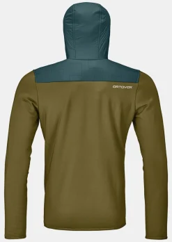 Cheap ORTOVOX FLEECE PLUS ANORAK M greenmoss