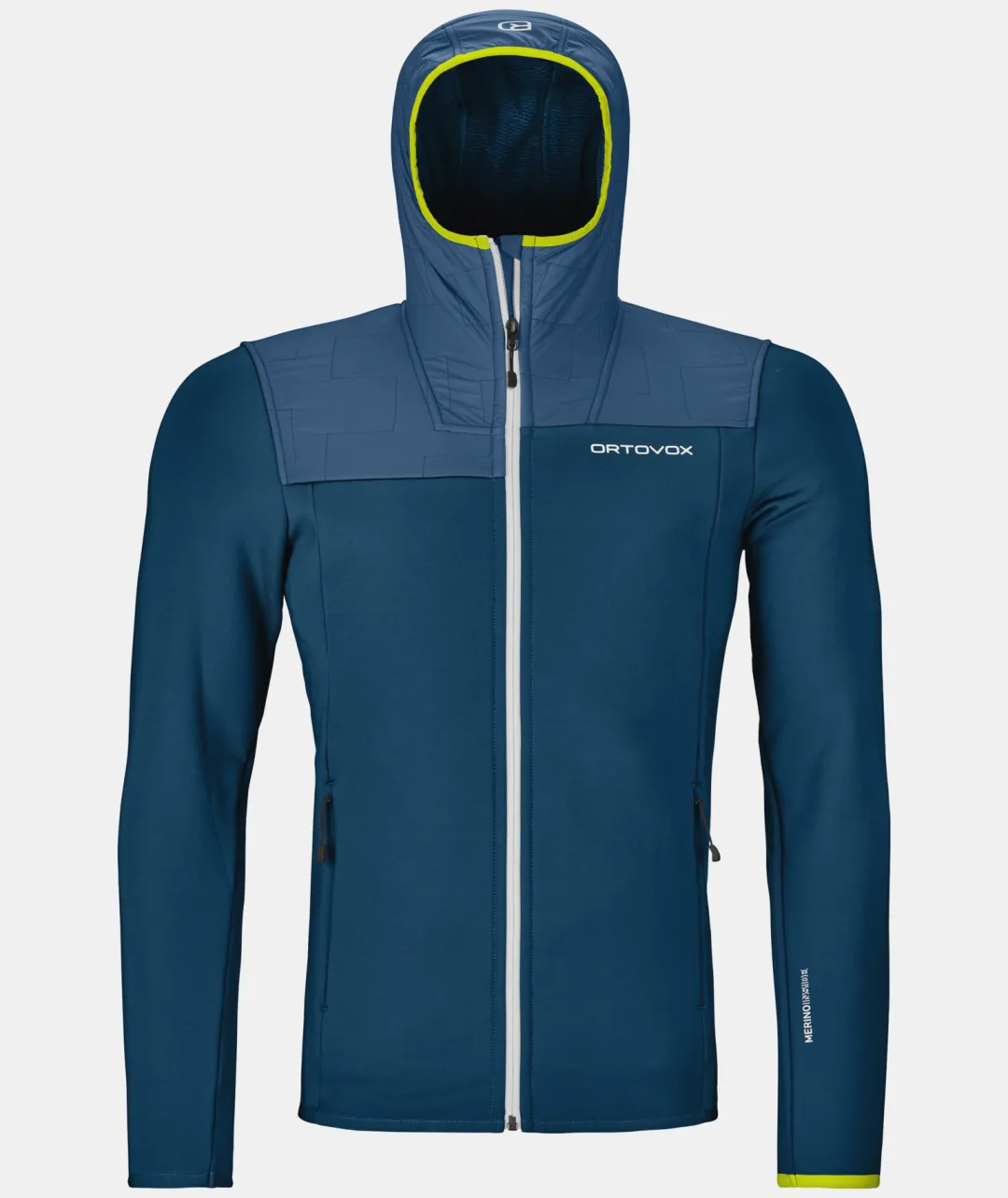 Best ORTOVOX FLEECE PLUS HOODY M petrolblue
