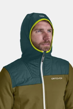 Best ORTOVOX FLEECE PLUS HOODY M petrolblue