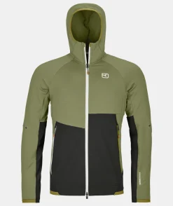 Online ORTOVOX FLEECE RIB HOODY M wildherbs
