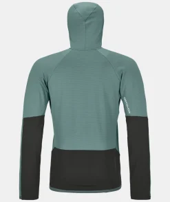 Cheap ORTOVOX FLEECE RIB HOODY M arcticgrey