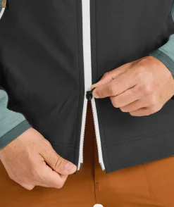 Cheap ORTOVOX FLEECE RIB HOODY M arcticgrey