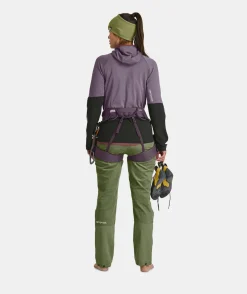 Shop ORTOVOX FLEECE RIB HOODY W wildberry