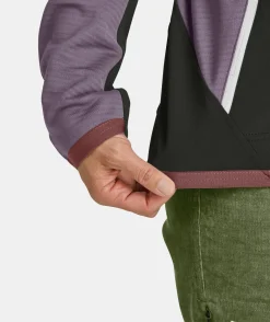 Shop ORTOVOX FLEECE RIB HOODY W wildberry