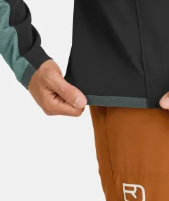Fashion ORTOVOX FLEECE RIB JACKET M arcticgrey