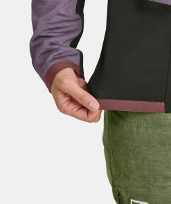 Cheap ORTOVOX FLEECE RIB JACKET W aquaticice