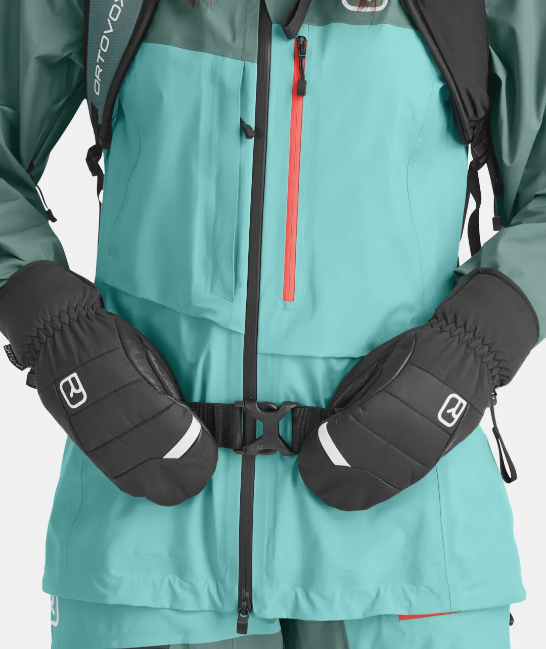 Shop ORTOVOX FREERIDE COZY MITTEN W blackraven