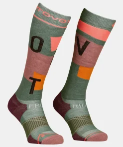 Discount ORTOVOX FREERIDE LONG SOCKS COZY W wildherbs
