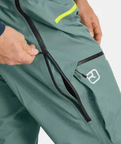 Shop ORTOVOX 3L DEEP SHELL BIB PANTS M blackraven