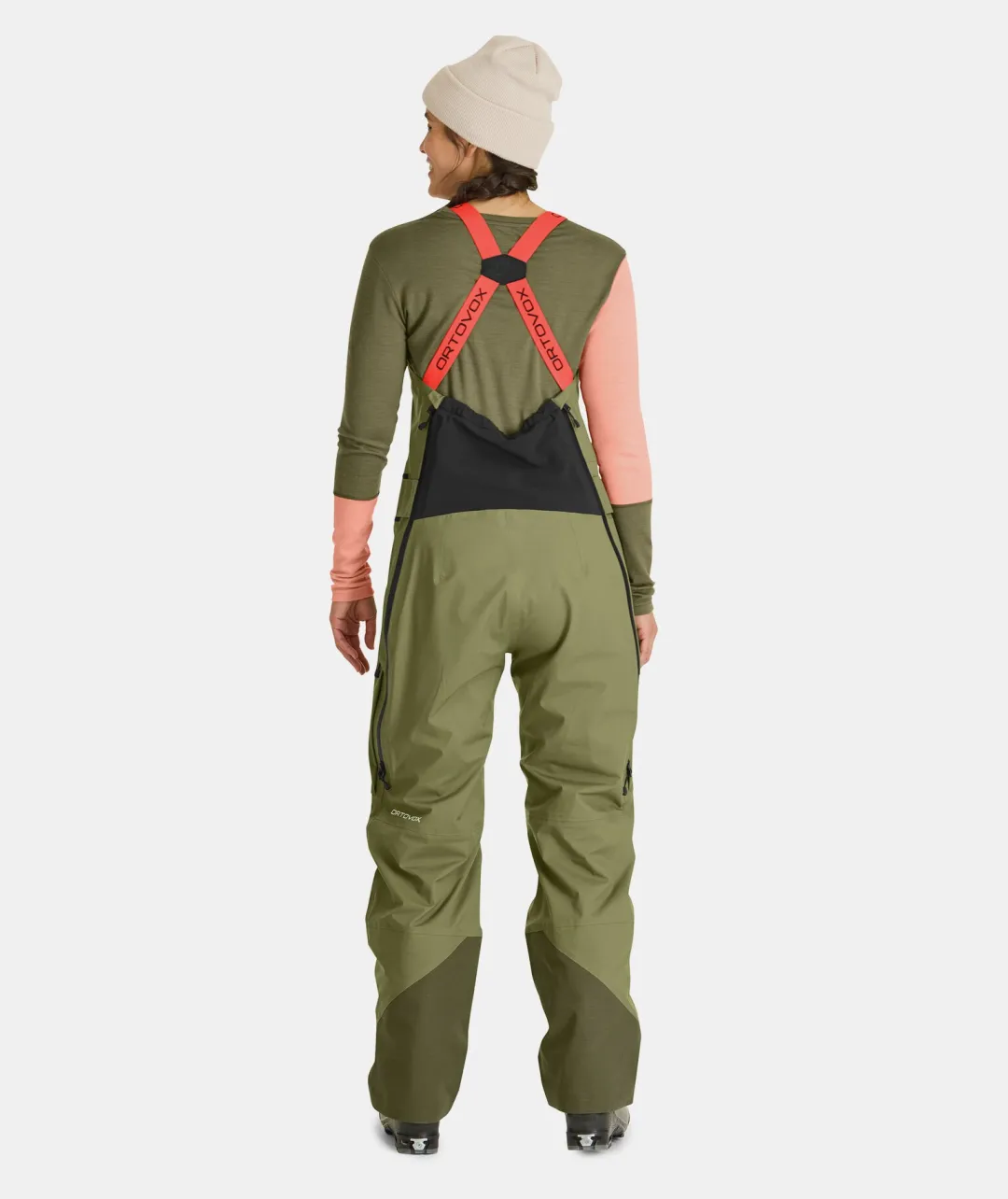 New ORTOVOX 3L DEEP SHELL BIB PANTS W wildherbs