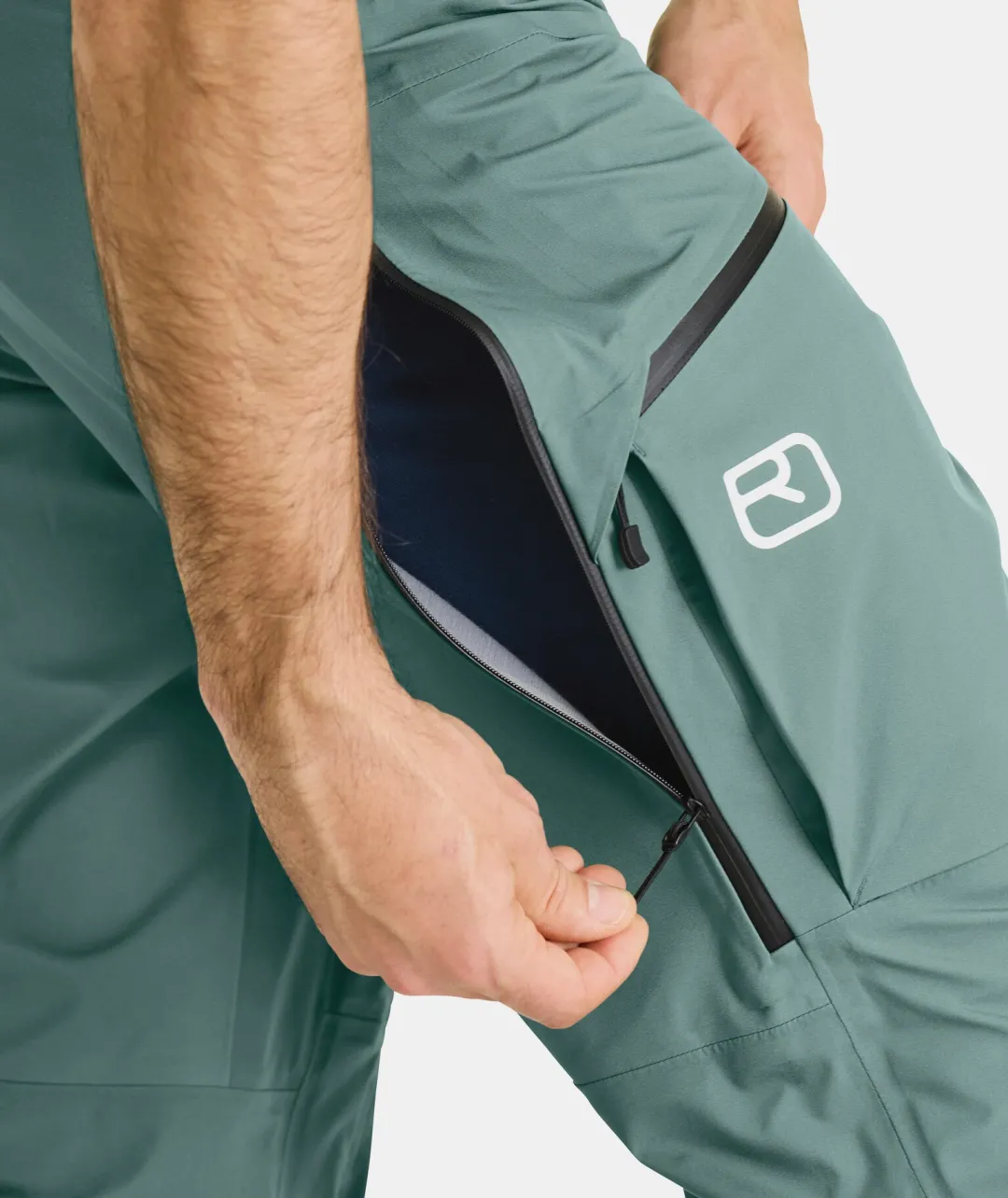 Online ORTOVOX 3L DEEP SHELL PANTS M arcticgrey