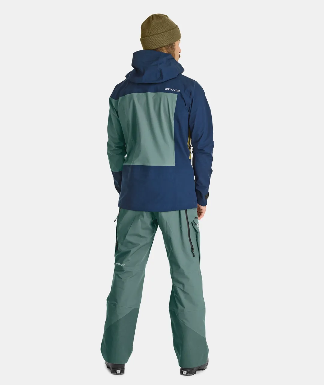 Fashion ORTOVOX 3L DEEP SHELL PANTS M blackraven