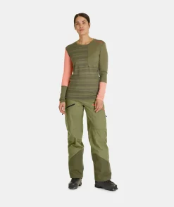 Shop ORTOVOX 3L DEEP SHELL PANTS W autumnleaves