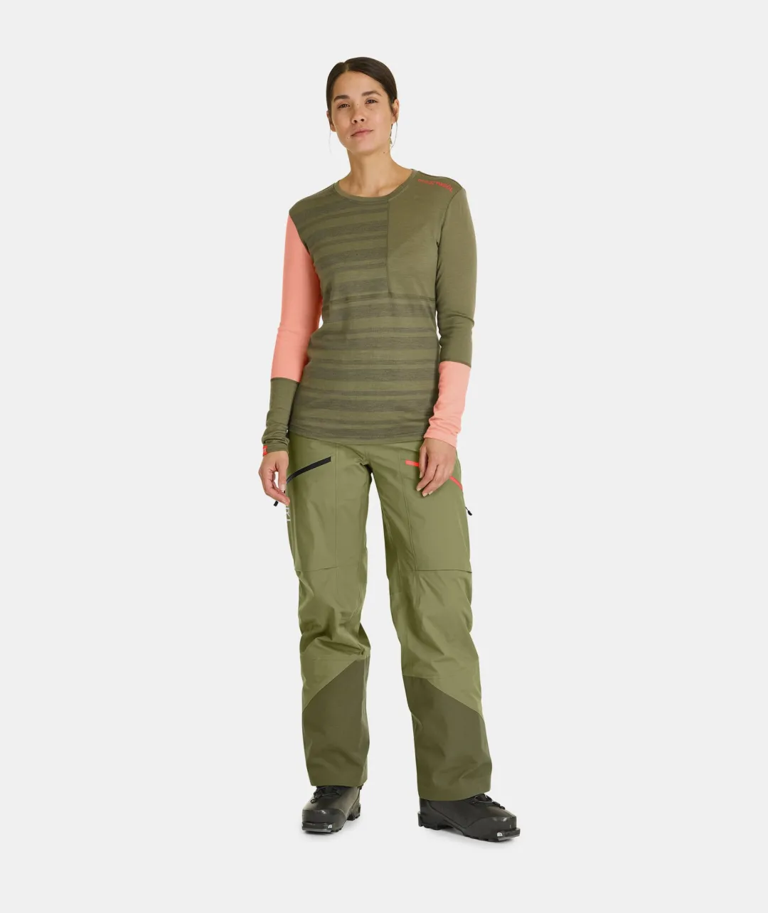 Clearance ORTOVOX 3L DEEP SHELL PANTS W wildherbs