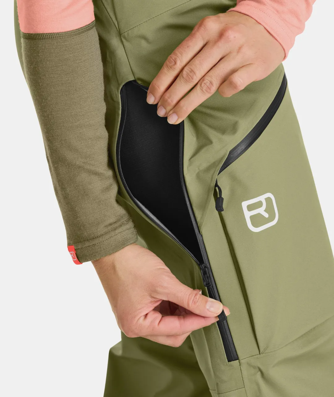 Clearance ORTOVOX 3L DEEP SHELL PANTS W wildherbs