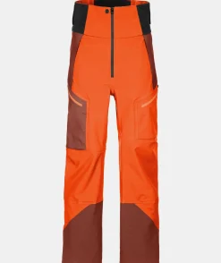 Online ORTOVOX 3L GUARDIAN SHELL PANTS M burningorange