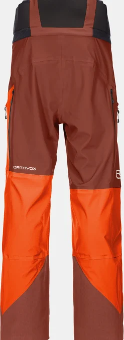 Online ORTOVOX 3L GUARDIAN SHELL PANTS M burningorange