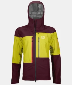 Hot ORTOVOX 3L GUARDIAN SHELL JACKET W darkwine