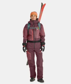 Hot ORTOVOX 3L GUARDIAN SHELL JACKET W darkwine
