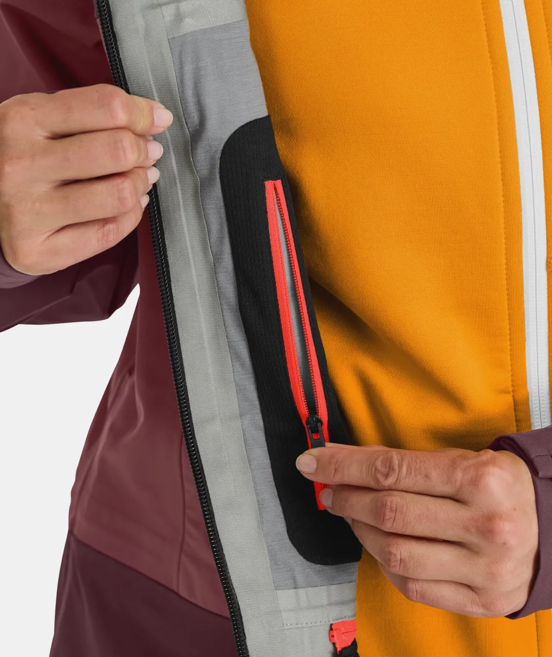 Hot ORTOVOX 3L GUARDIAN SHELL JACKET W darkwine