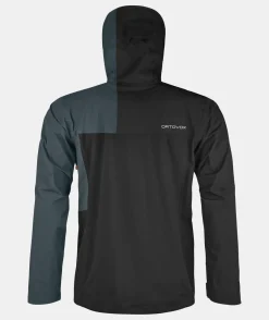 Clearance ORTOVOX 3L ORTLER JACKET M blackraven