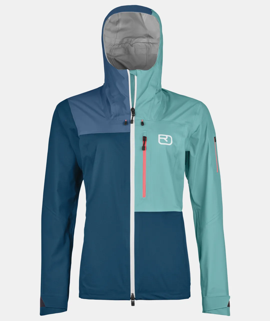 New ORTOVOX 3L ORTLER JACKET W petrolblue