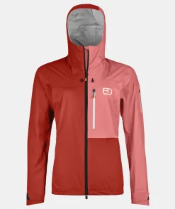 Best Sale ORTOVOX 3L ORTLER JACKET W sunsetorange