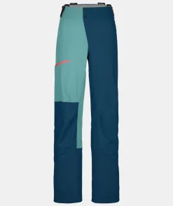 Sale ORTOVOX 3L ORTLER PANTS W petrolblue